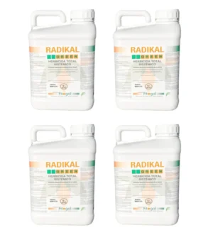 Désherbant Radikal Herbicide 4X5L Glyphosate