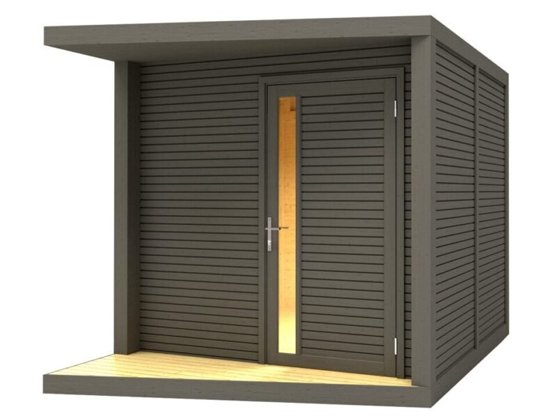 Abri de jardin NERIS Gris Anthracite – 237×297 cm – Image 3