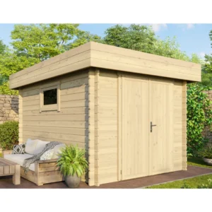 Abri Jardin Bois ROVETO – 4.7 m2 – Finition Premium – Prix usine – DESTOCKAGE